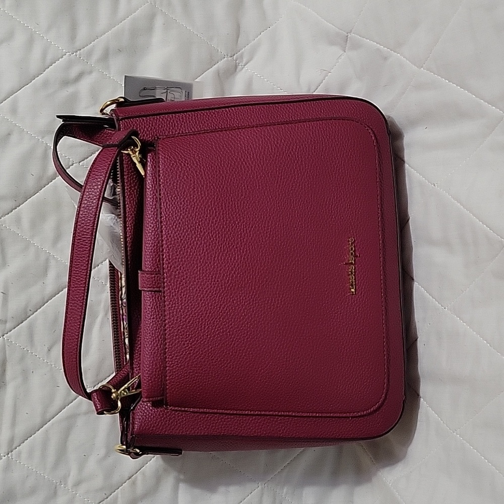 NWT Nanette Lepore Rita Hobo Crossbody Vegan Leather